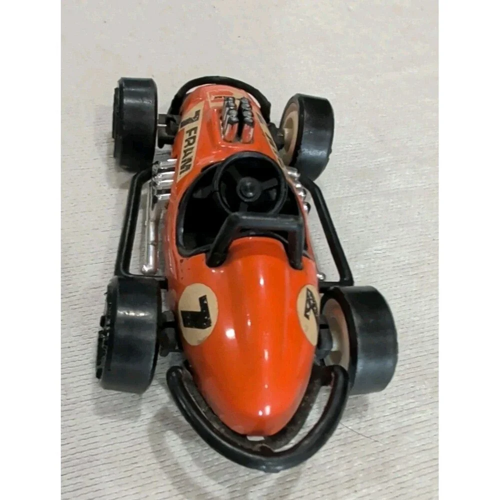 Vintage 1970s Buddy L Zip Wheel Sprint Car #7 Fram Race Car